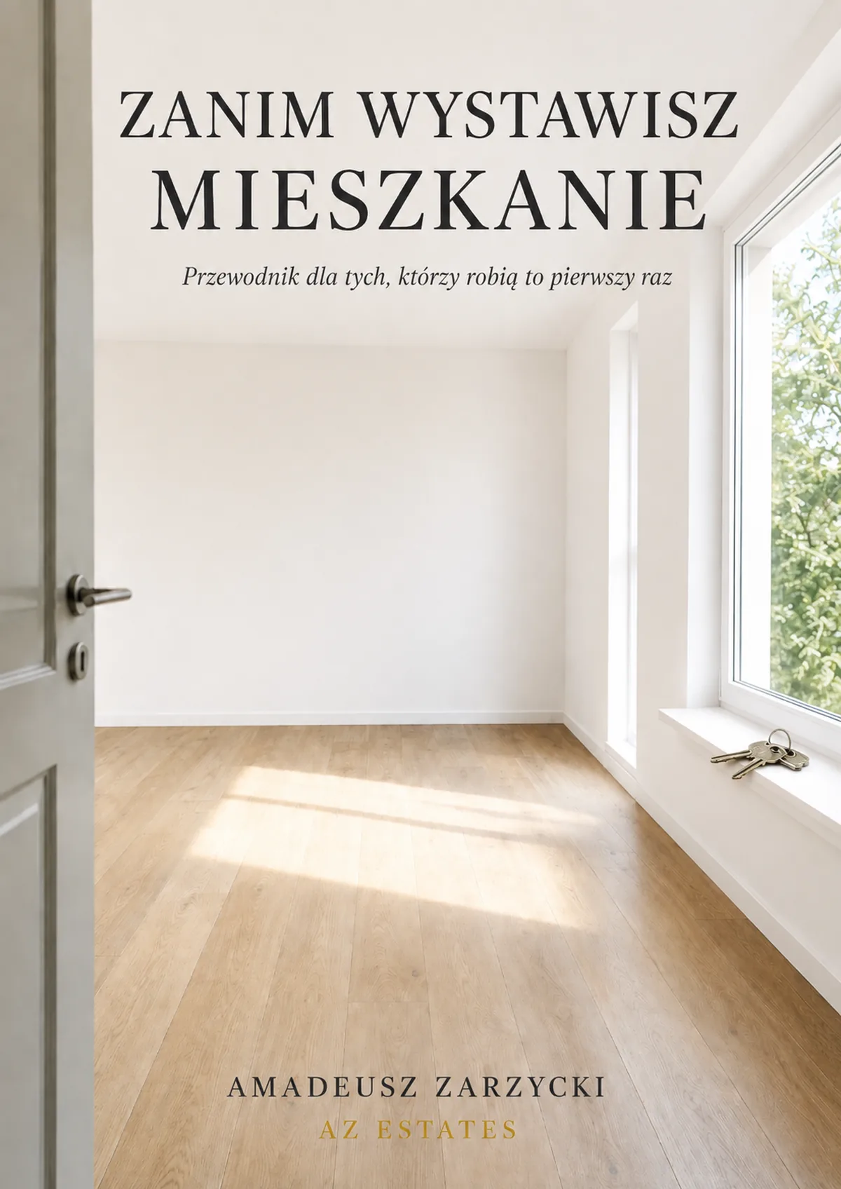 Okładka miniporadnika „Zanim wystawisz mieszkanie”